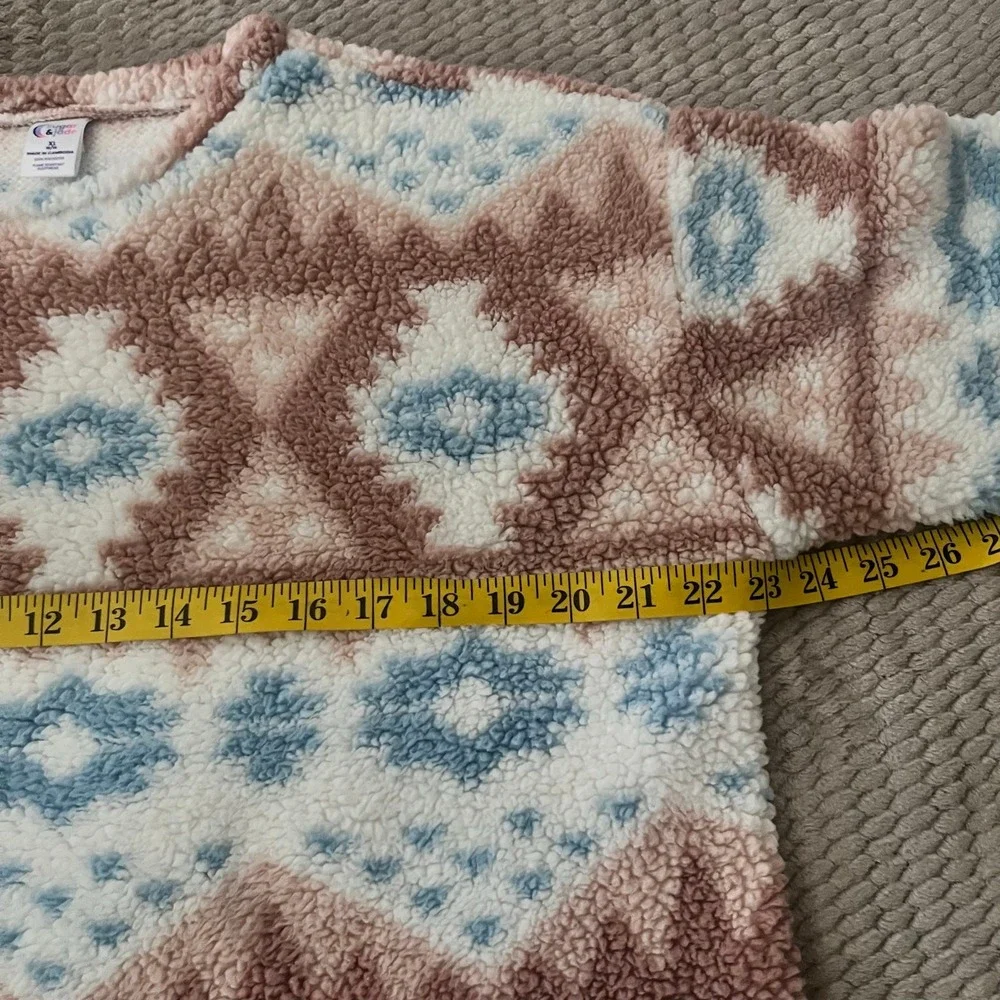 Sugar and Jade Girls‎ Multicolor Pullover Sweater Size XL